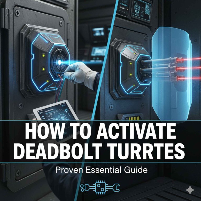 How to Activate Deadbolt Turrets
