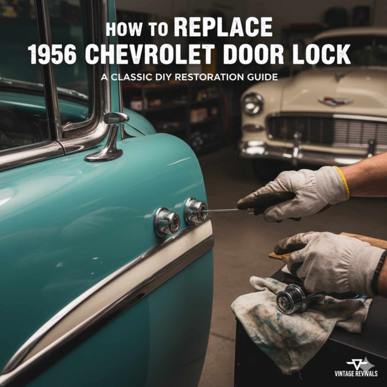 How to Replace 1956 Chevrolet Door Lock