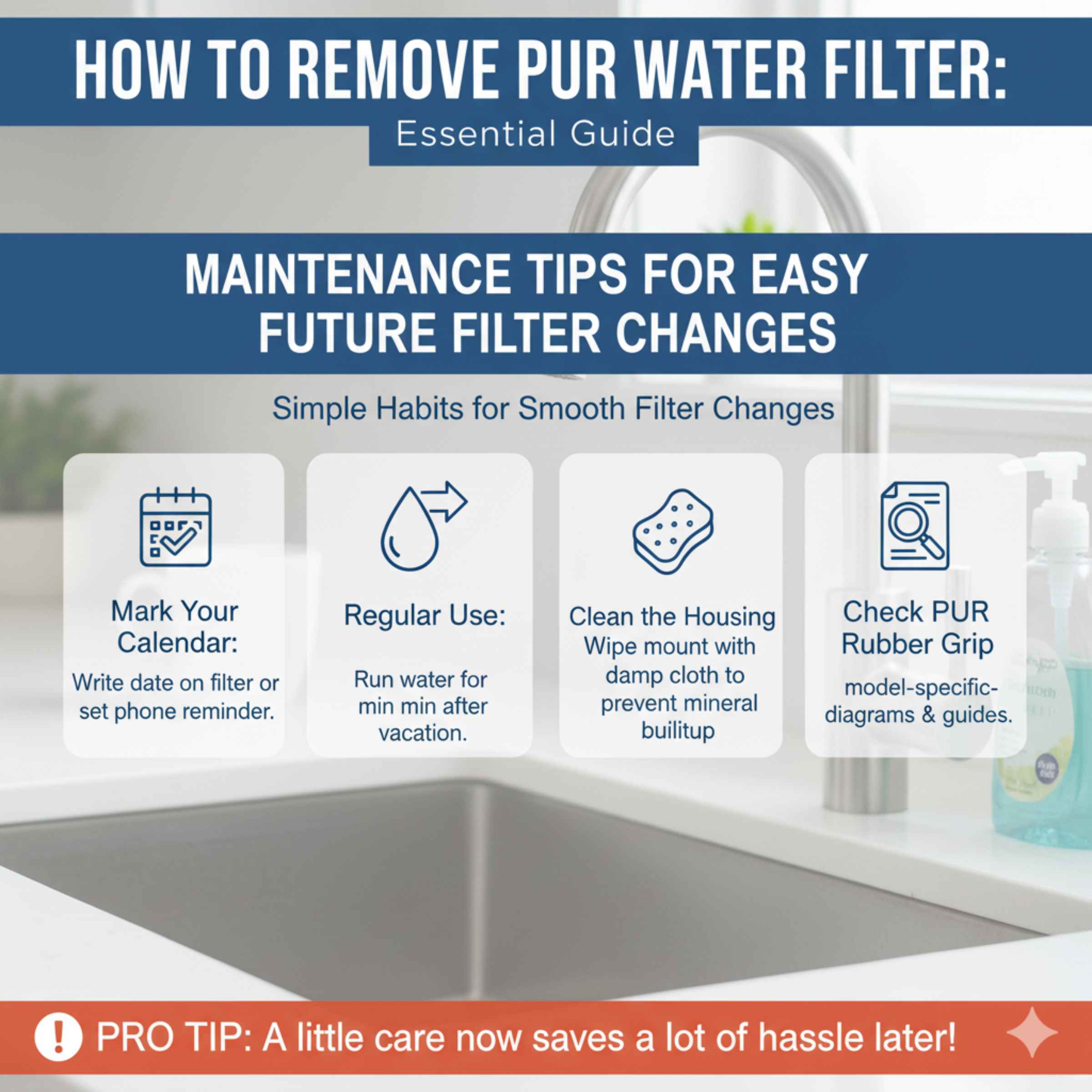 Maintenance Tips for Easy Future Filter Changes