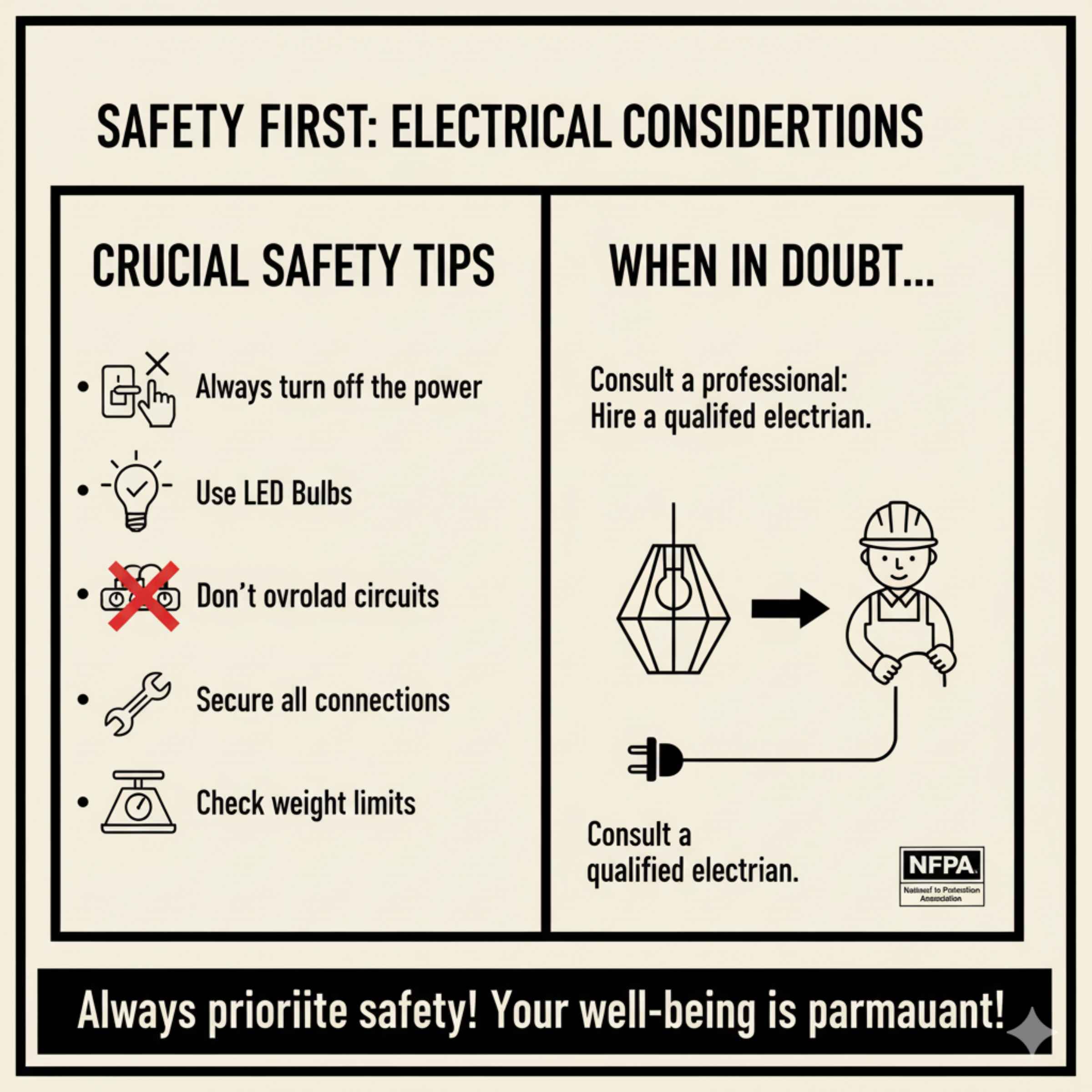 Safety First Electrical Considerations