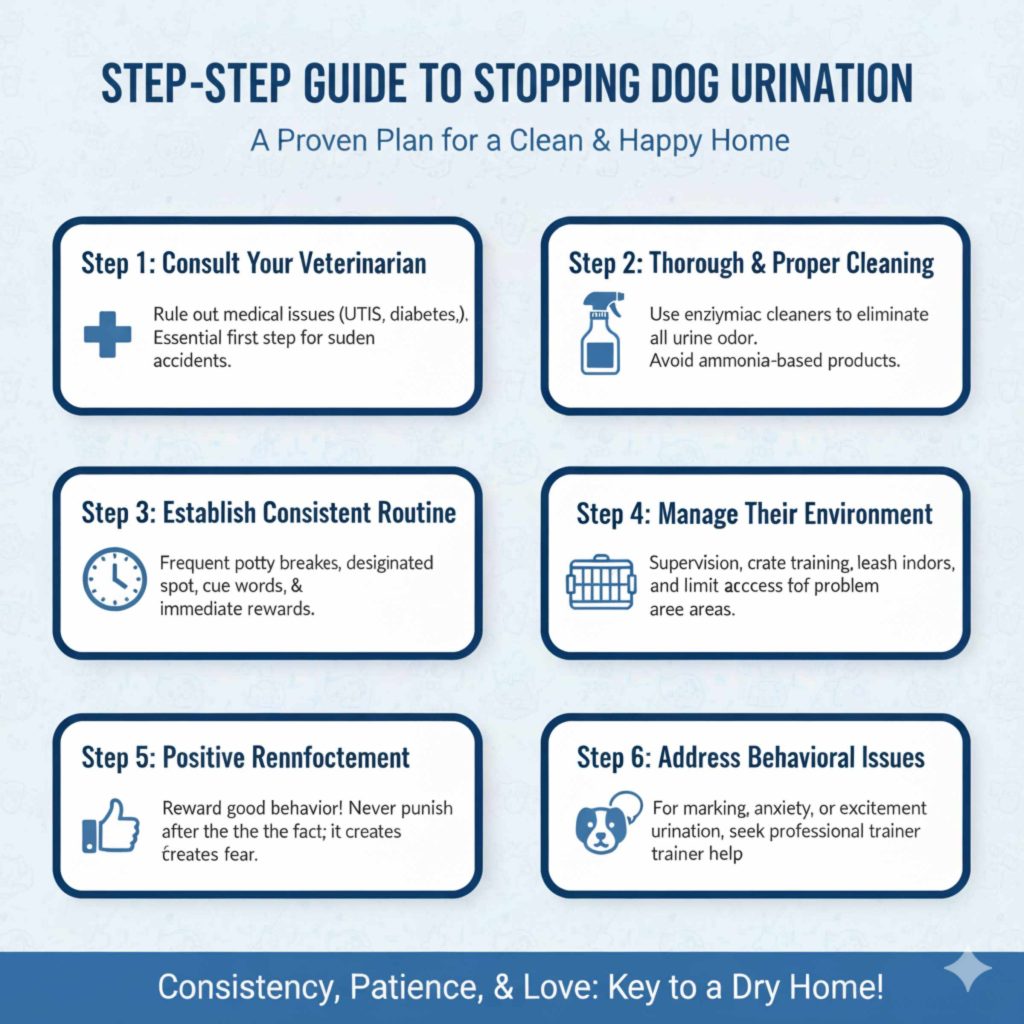 Step-by-Step Guide to Stopping Dog Urination