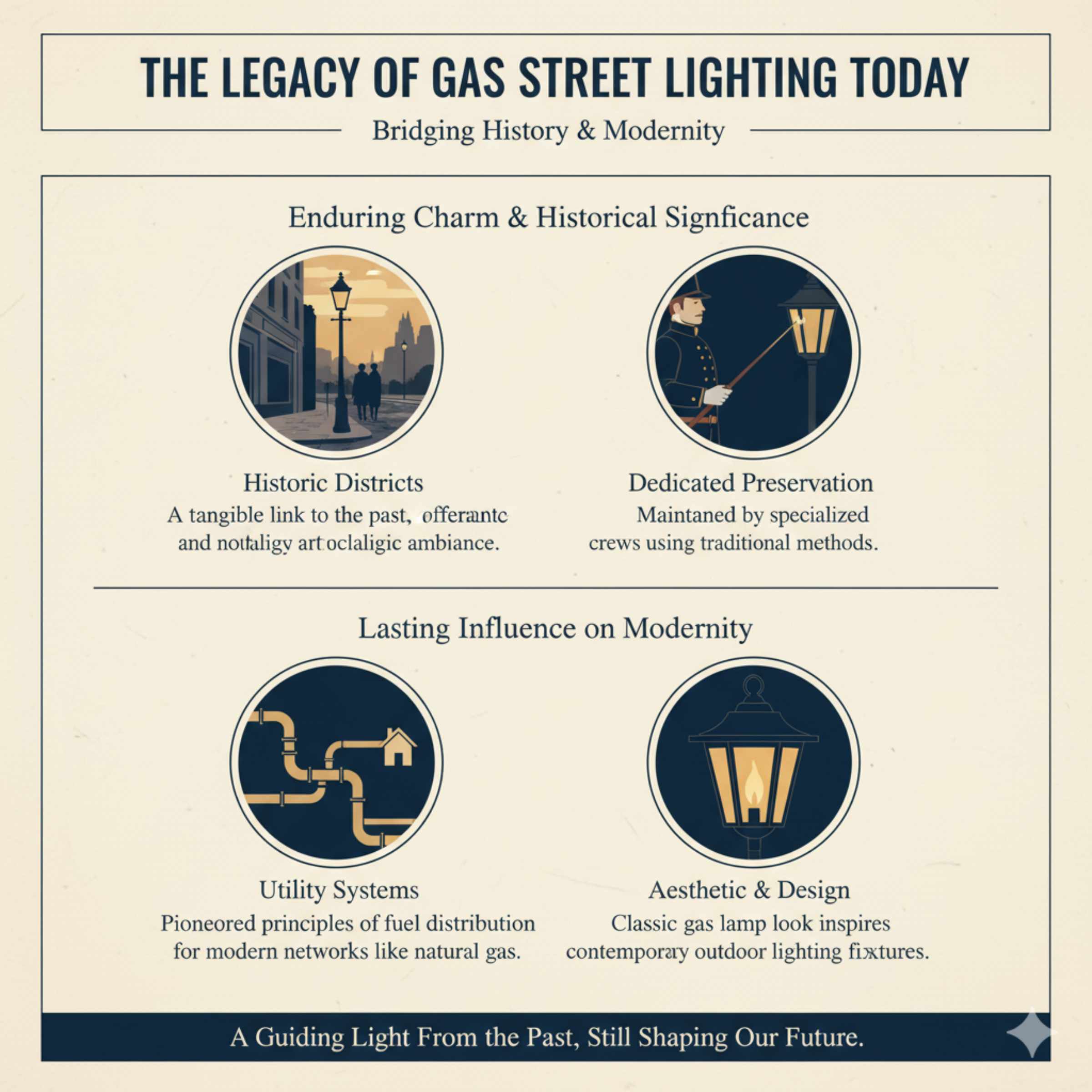The Legacy of Gas Street Lighting Today