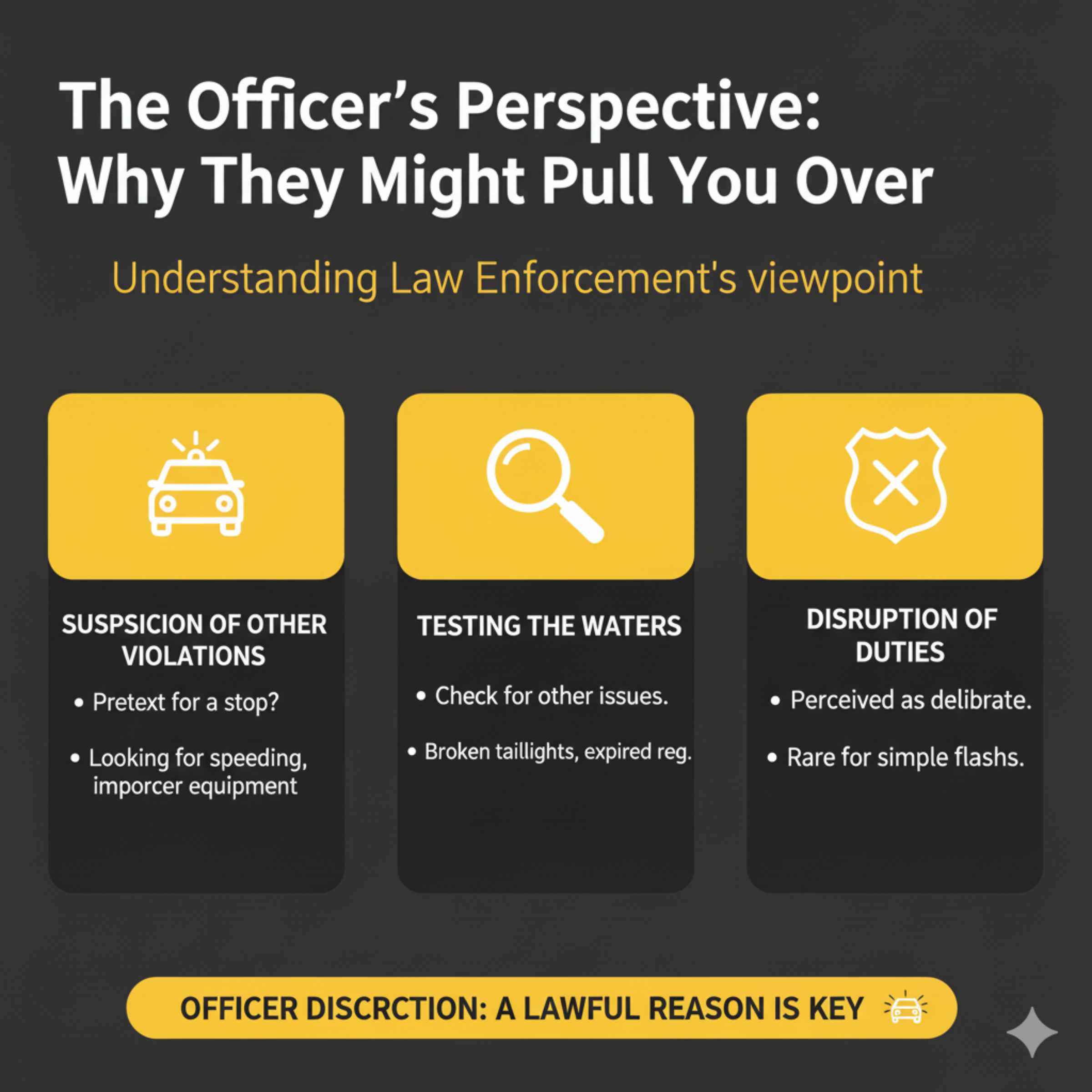 The Officer's Perspective