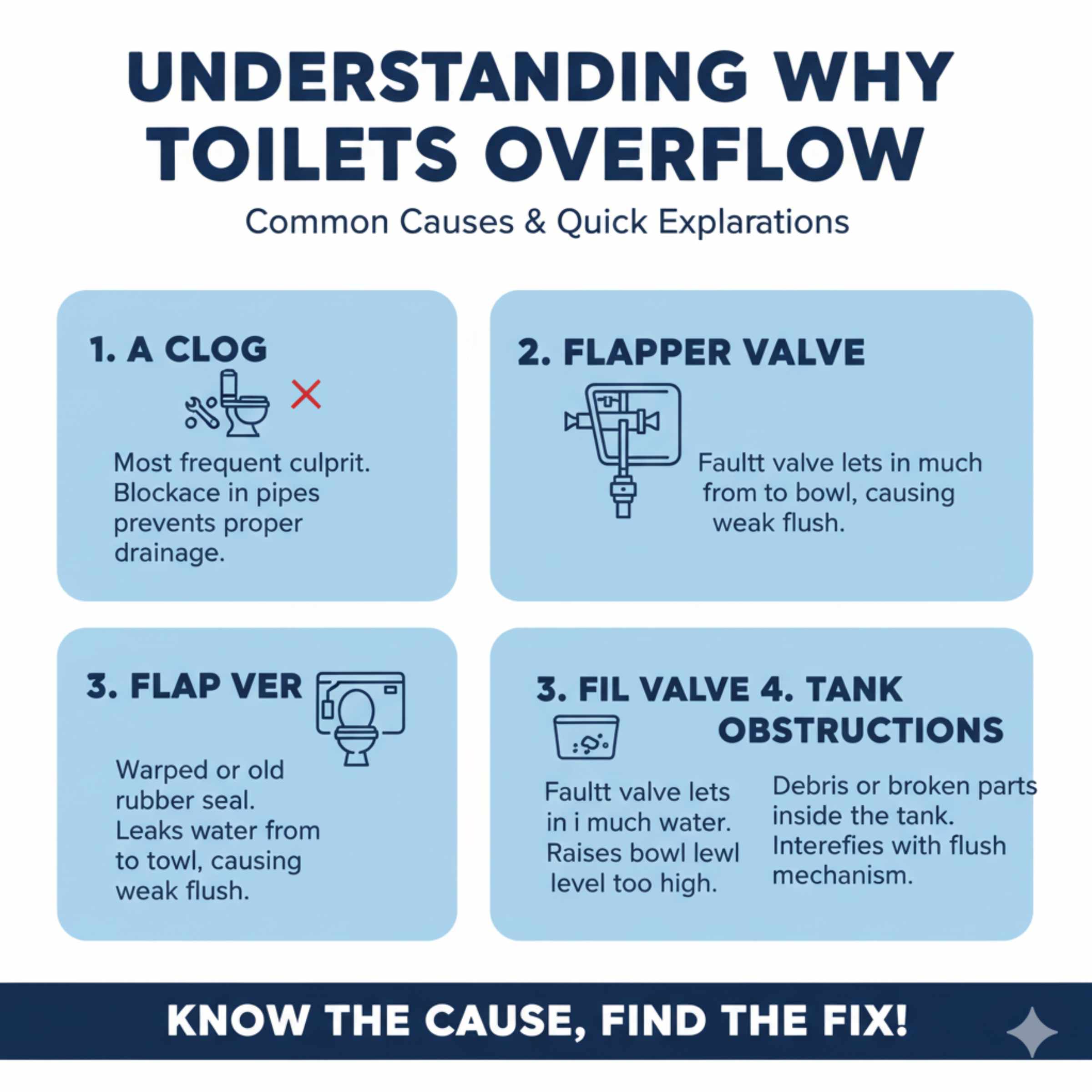 Understanding Why Toilets Overflow