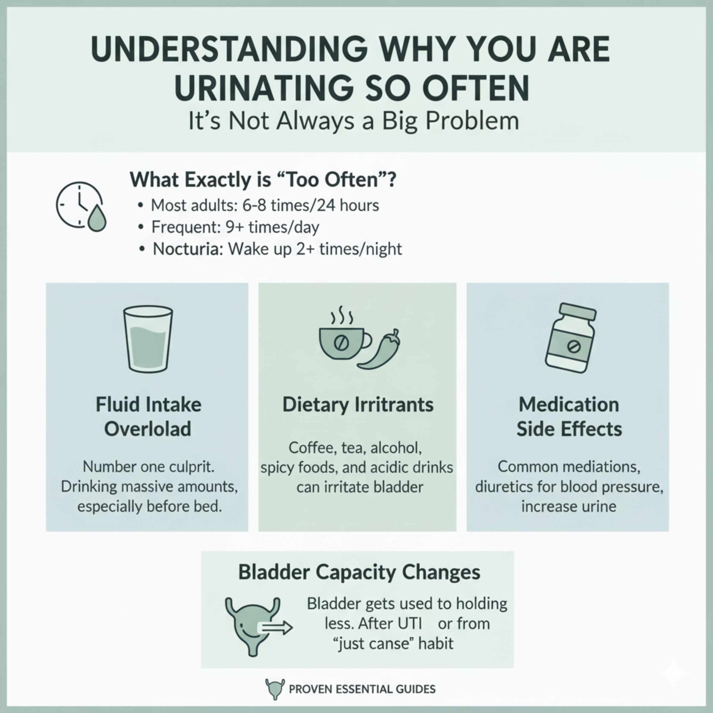 Understanding Why You Are Urinating So Often It’s Not Always a Big Problem