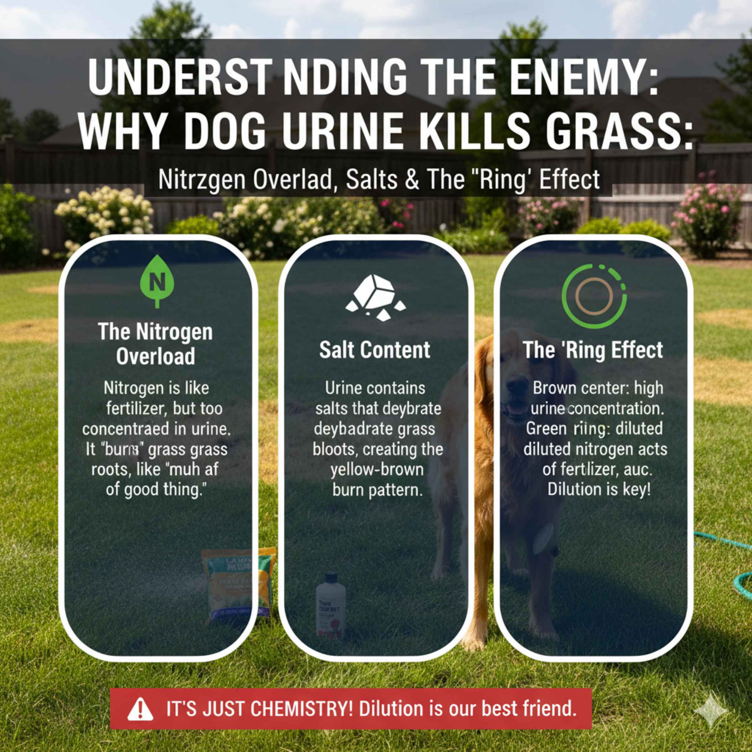 Understanding the Enemy Why Dog Urine Kills Grass