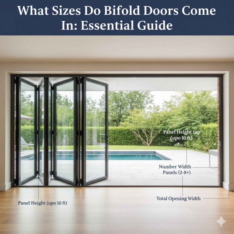 What Sizes Do Bifold Doors Come In