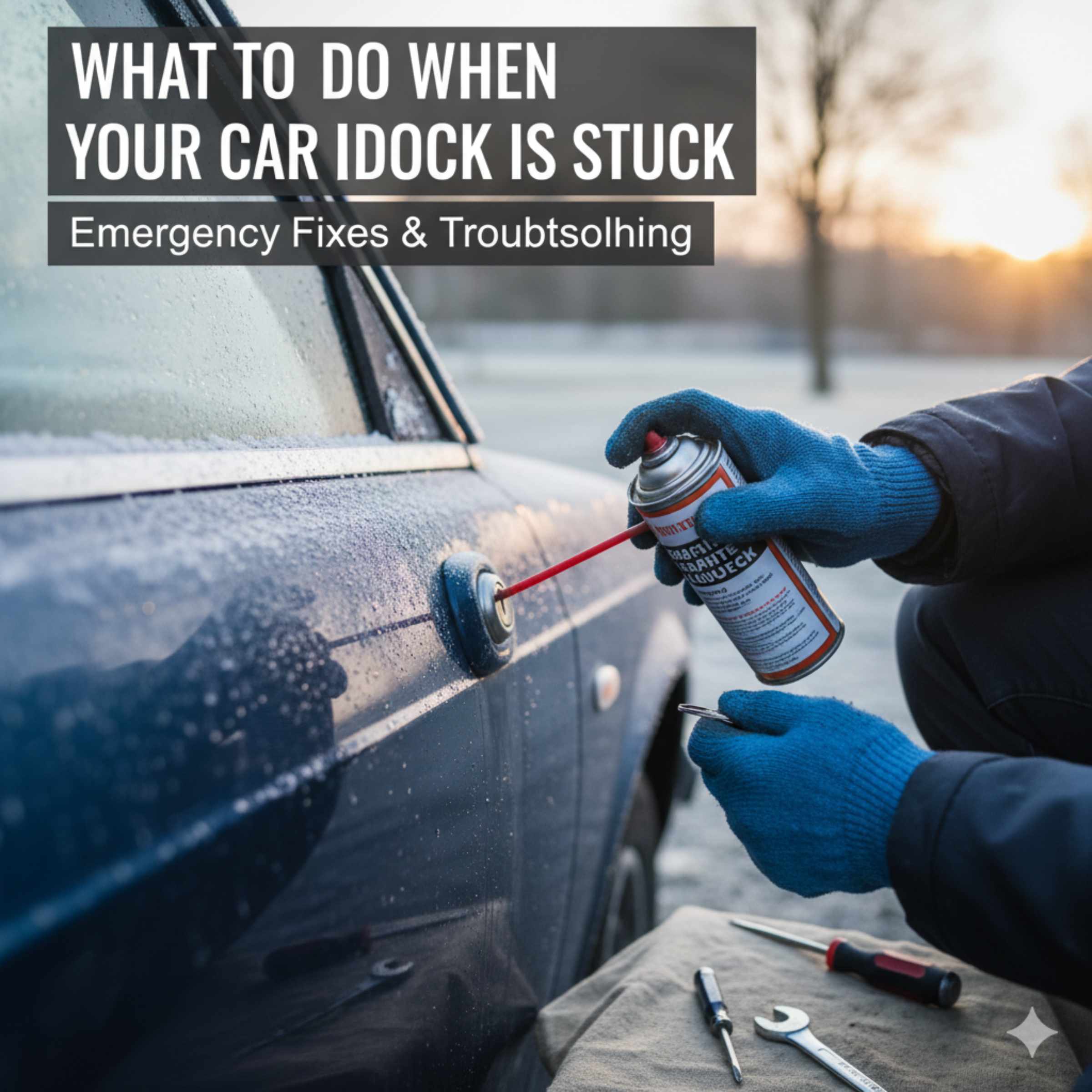 What To Do When Your Car Door Lock Is Stuck