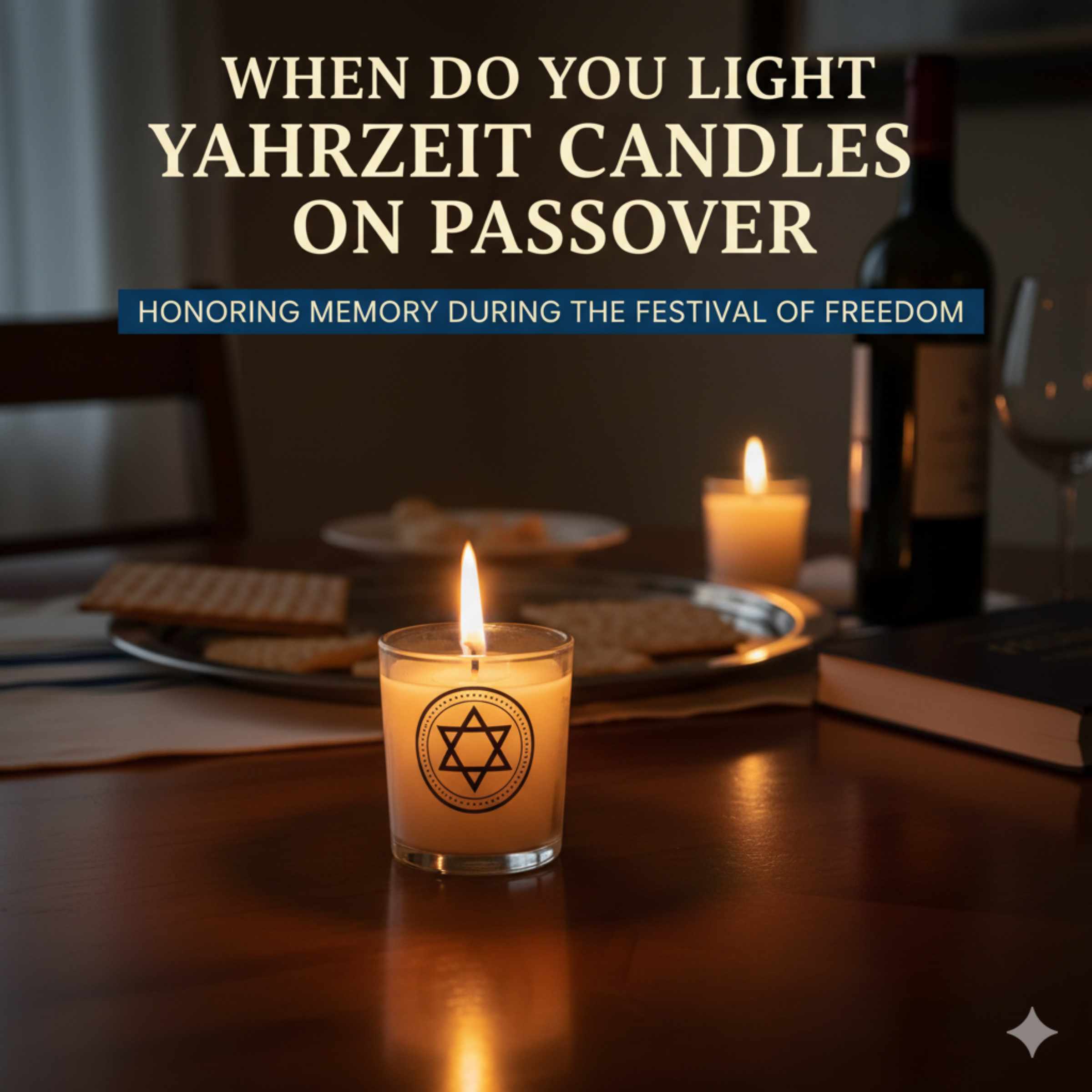 When Do You Light Yahrzeit Candles On Passover