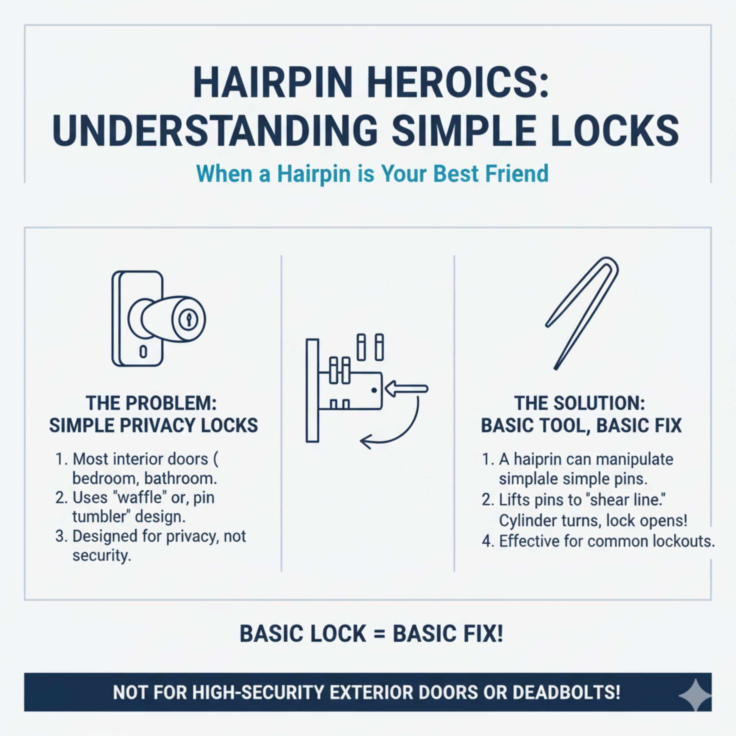 When a Hairpin is Your Best Friend