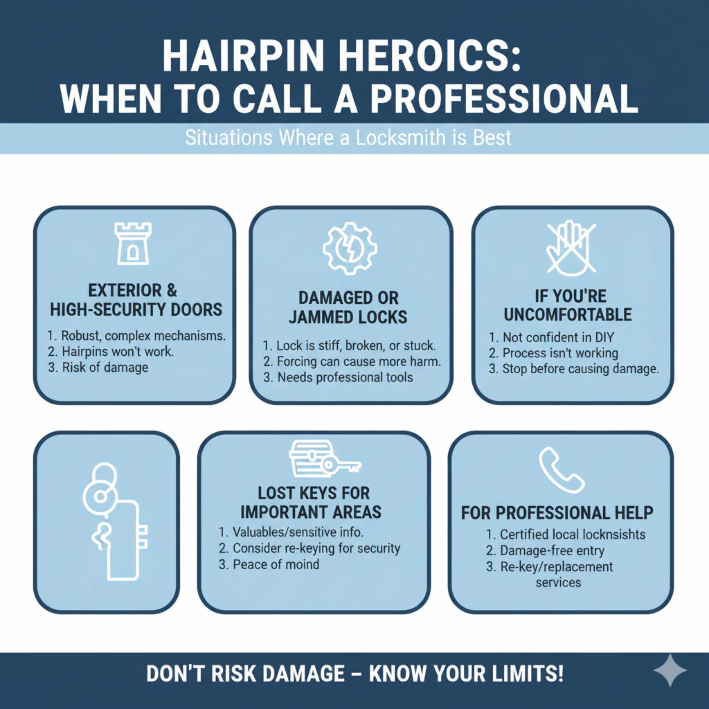 When to Call a Professional