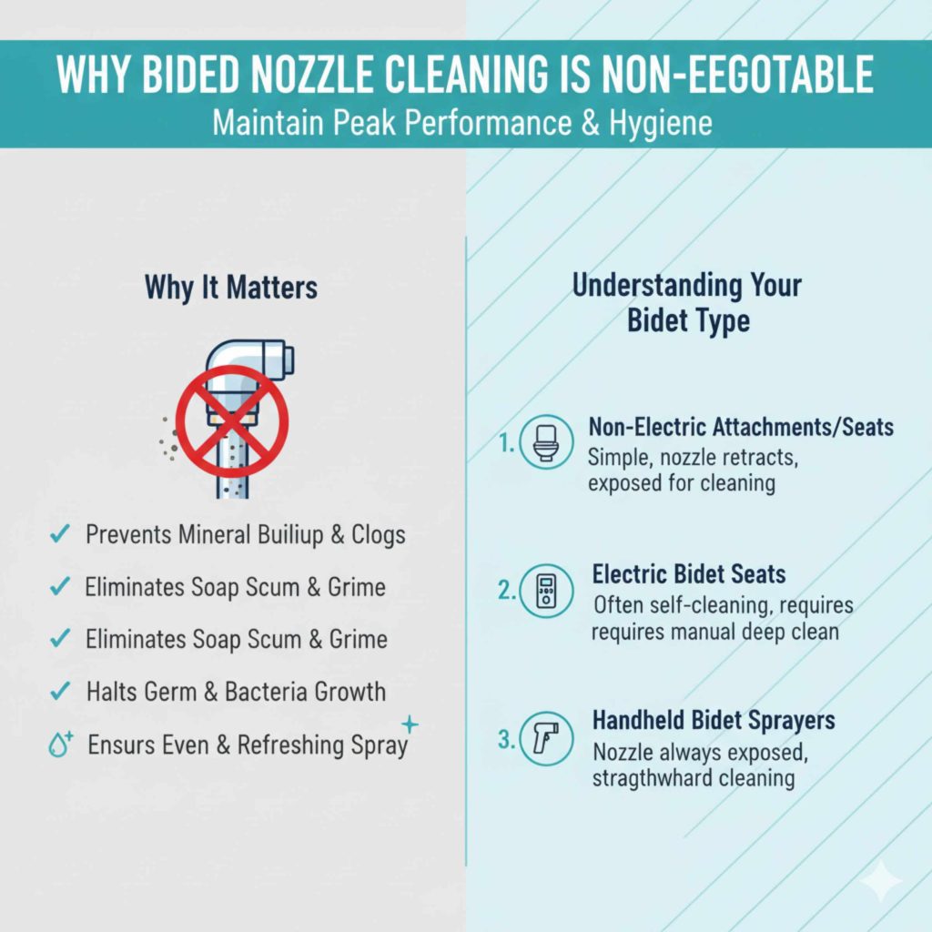Why Bidet Nozzle Cleaning is Non-Negotiable