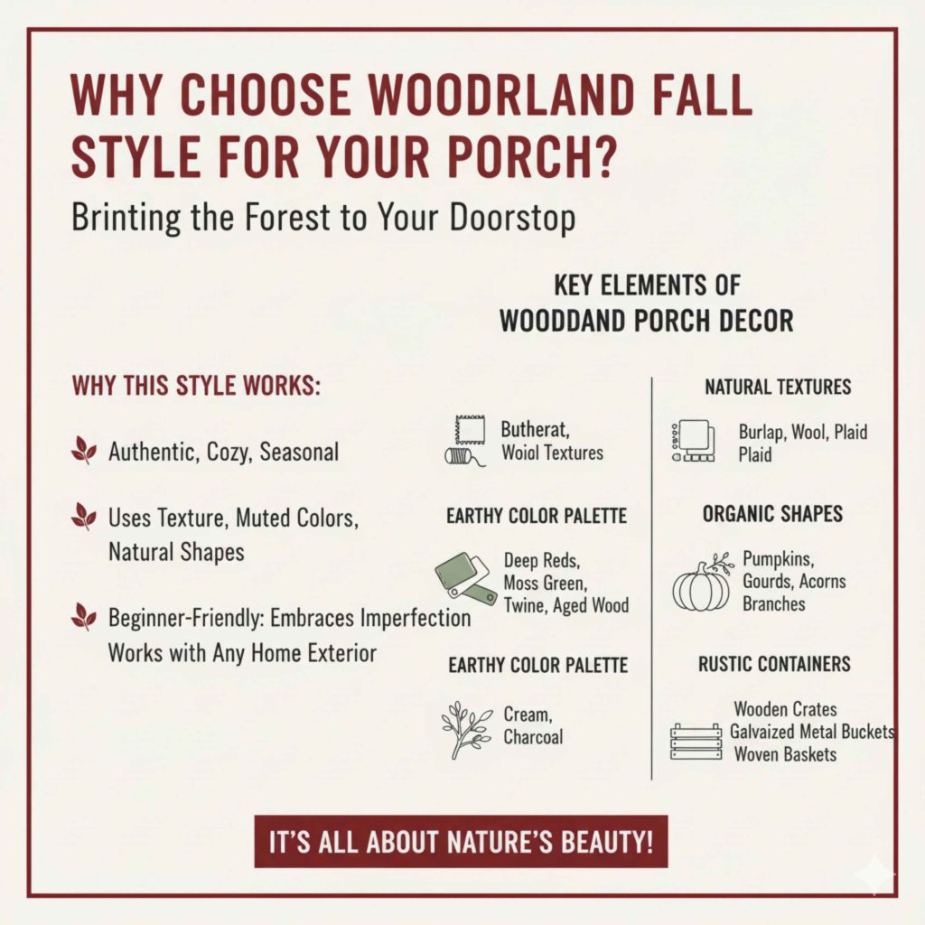 Why Choose Woodland Fall Style for Your Porch