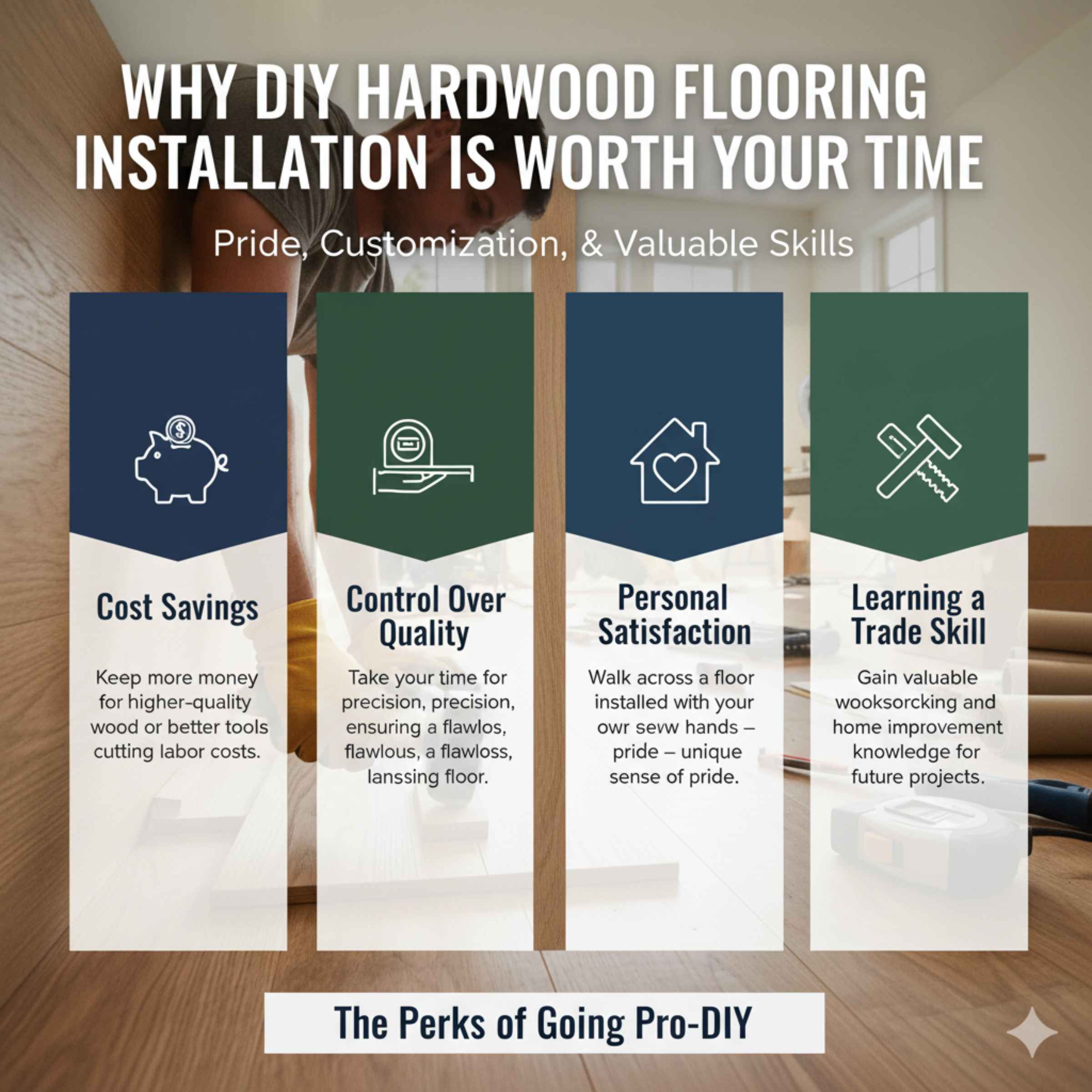 Why DIY Hardwood Flooring Installation is Worth Your Time