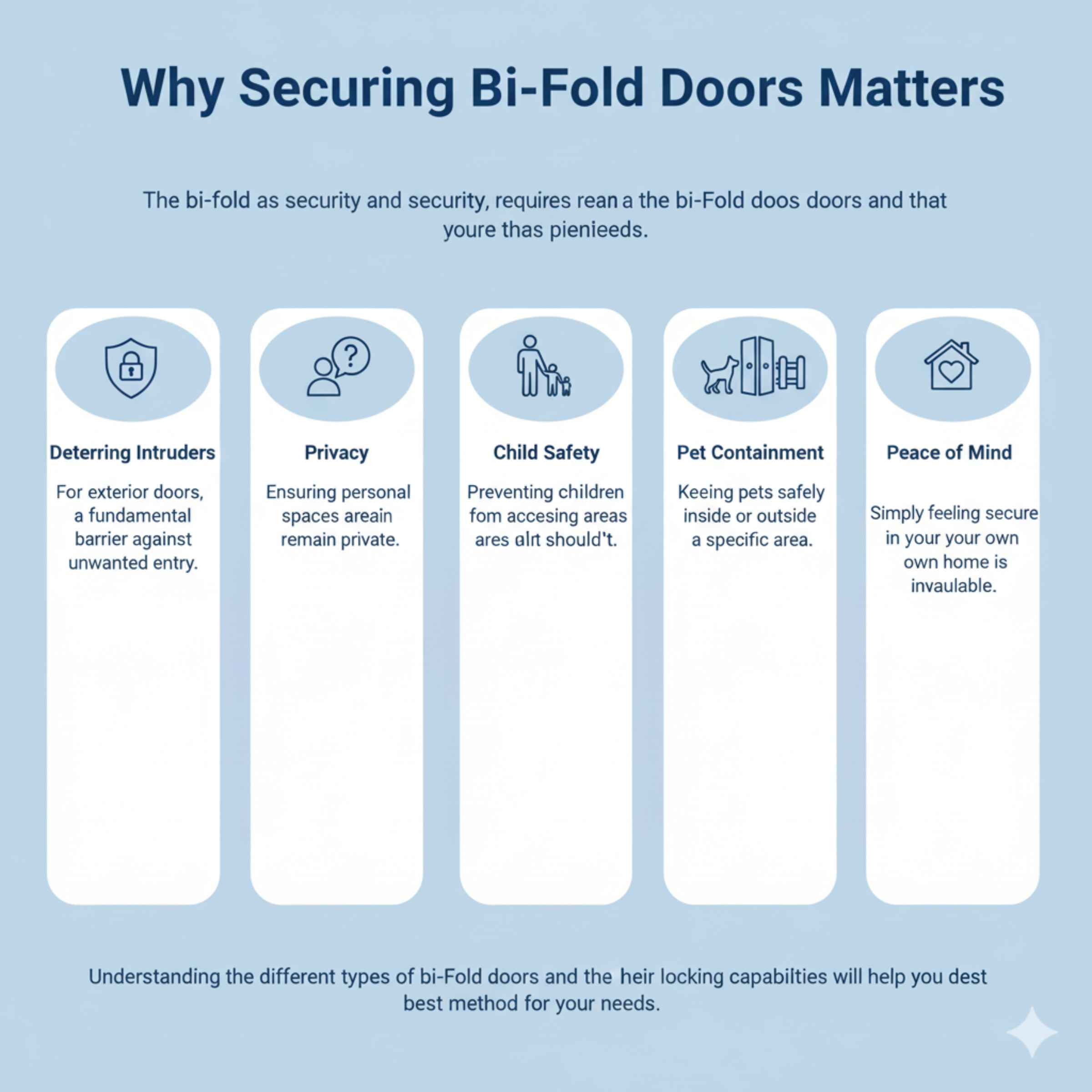Why Securing Bi-Fold Doors Matters
