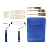 9-inch paint roller kit with microfiber covers
