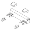 Kohler genuine hinge assembly replacement part