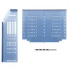 Drill Mounting Template for Cabinet Pulls