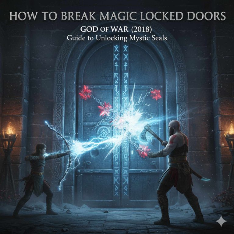 How To Break Magic Locked Doors God Of War 2018