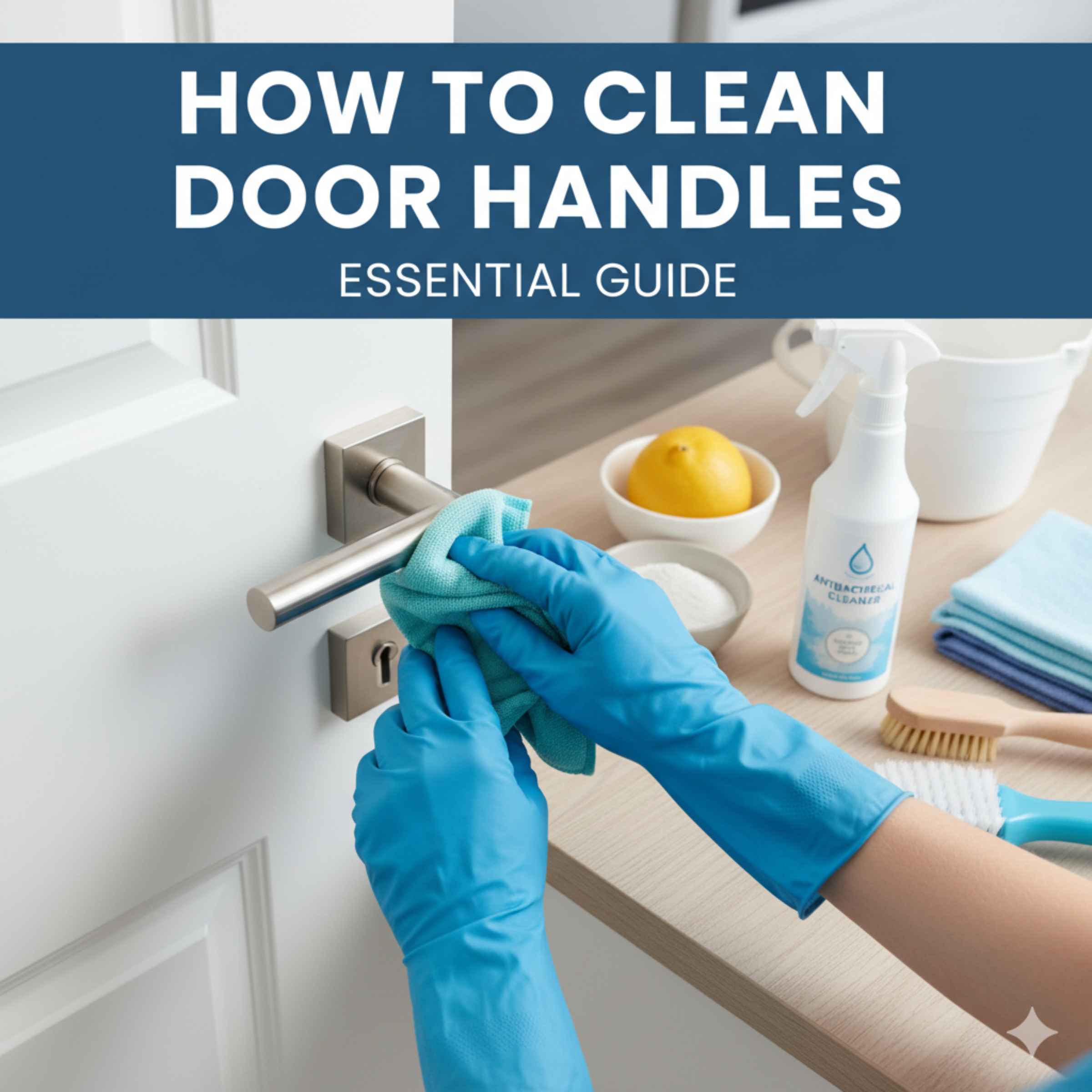 How To Clean Door Handles
