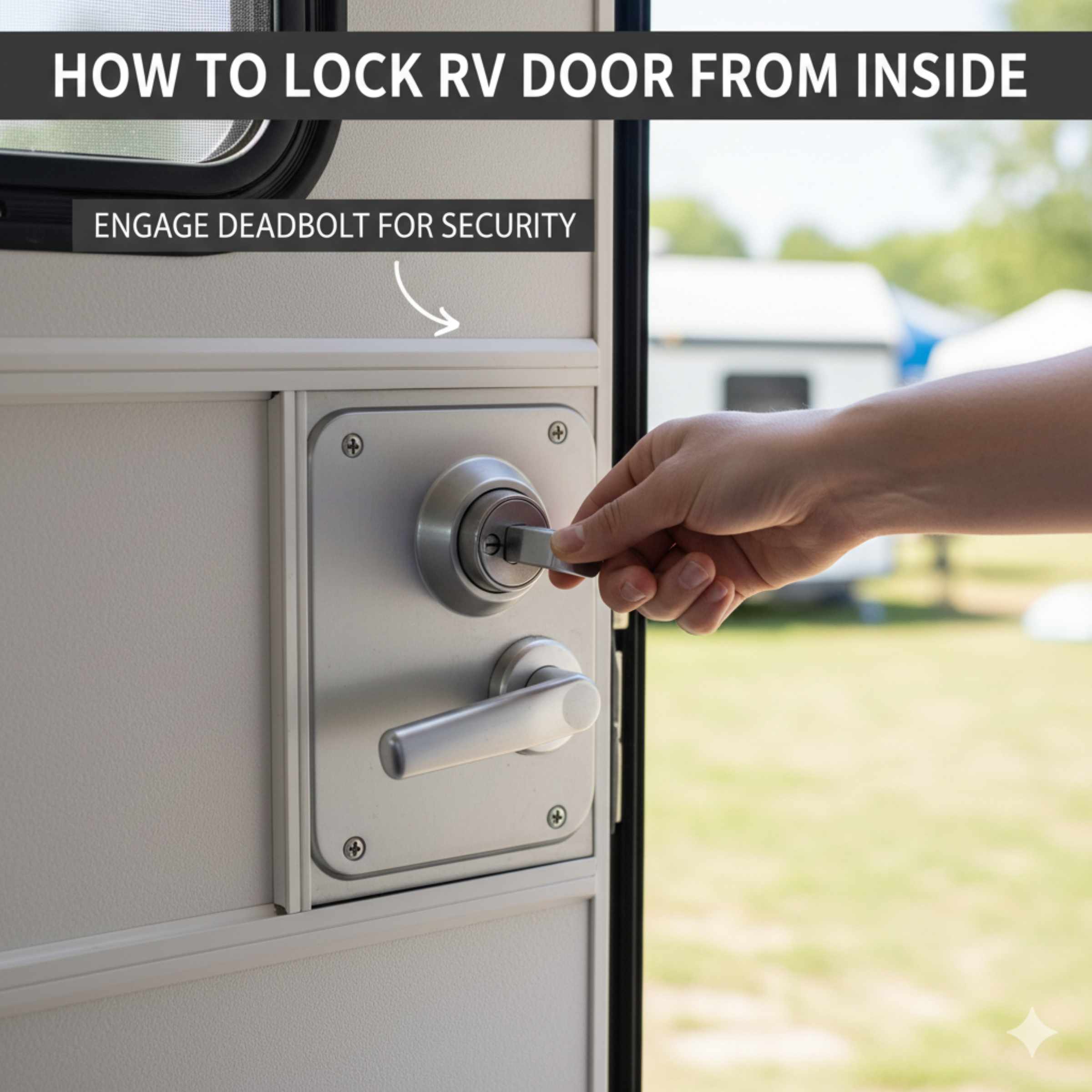 How To Lock RV Door From Inside