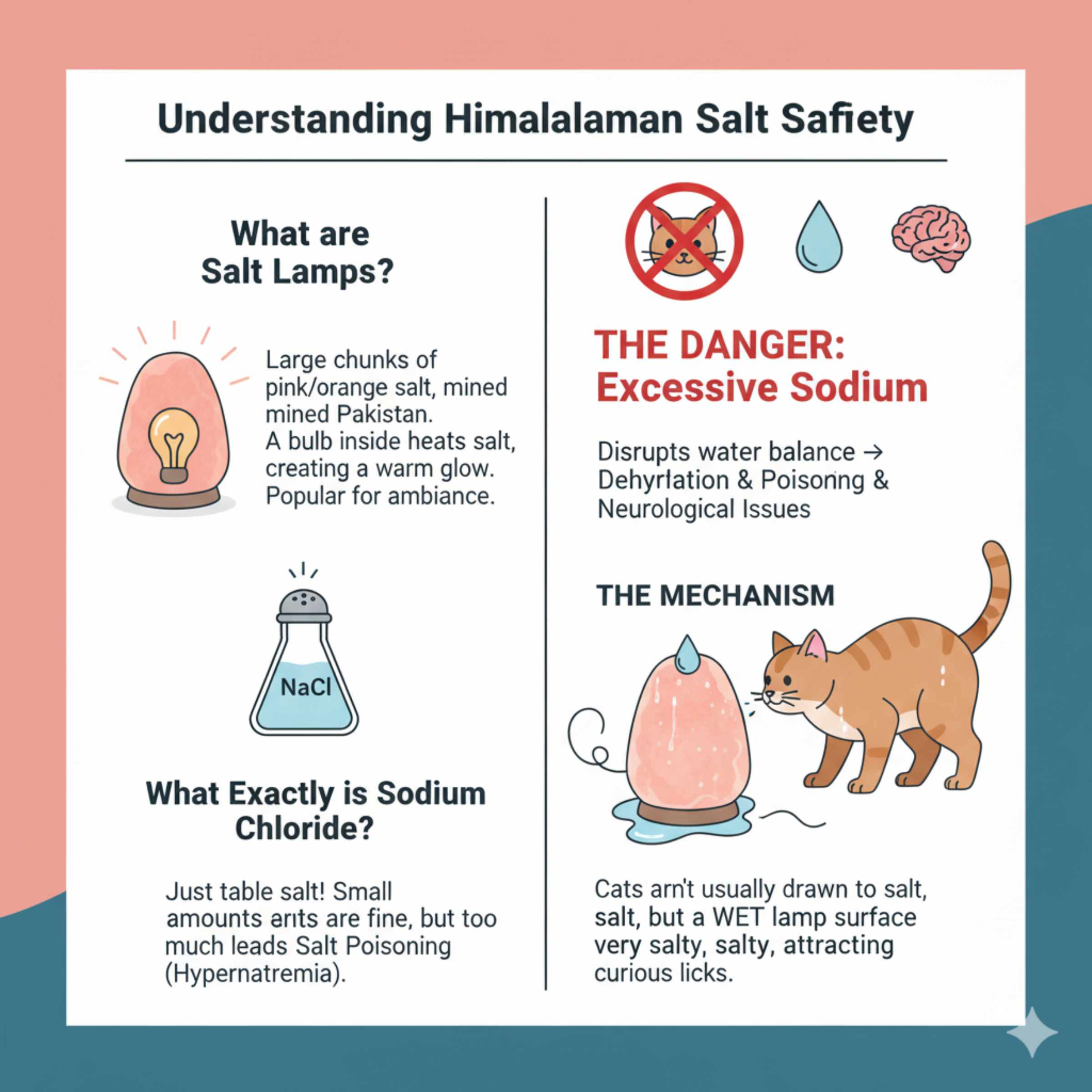 How to Keep Your Salt Lamp Away From Your Cat