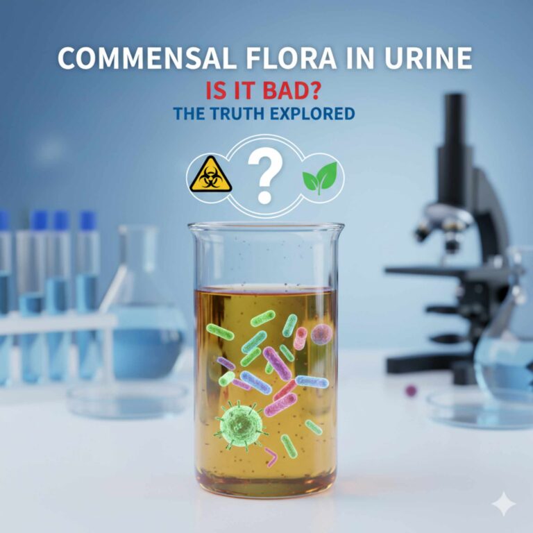 Is Commensal Flora Present In Urine Bad?