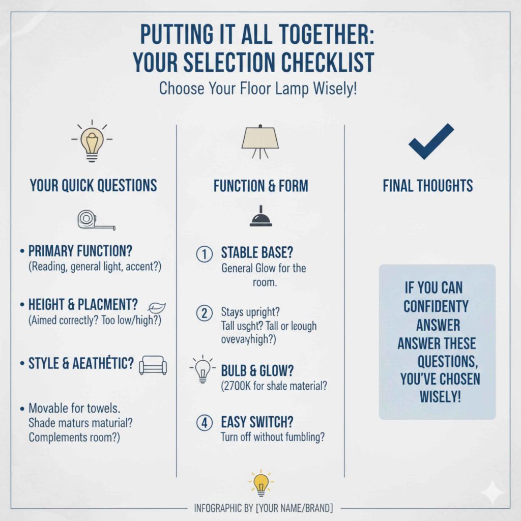 Putting It All Together Your Selection Checklist