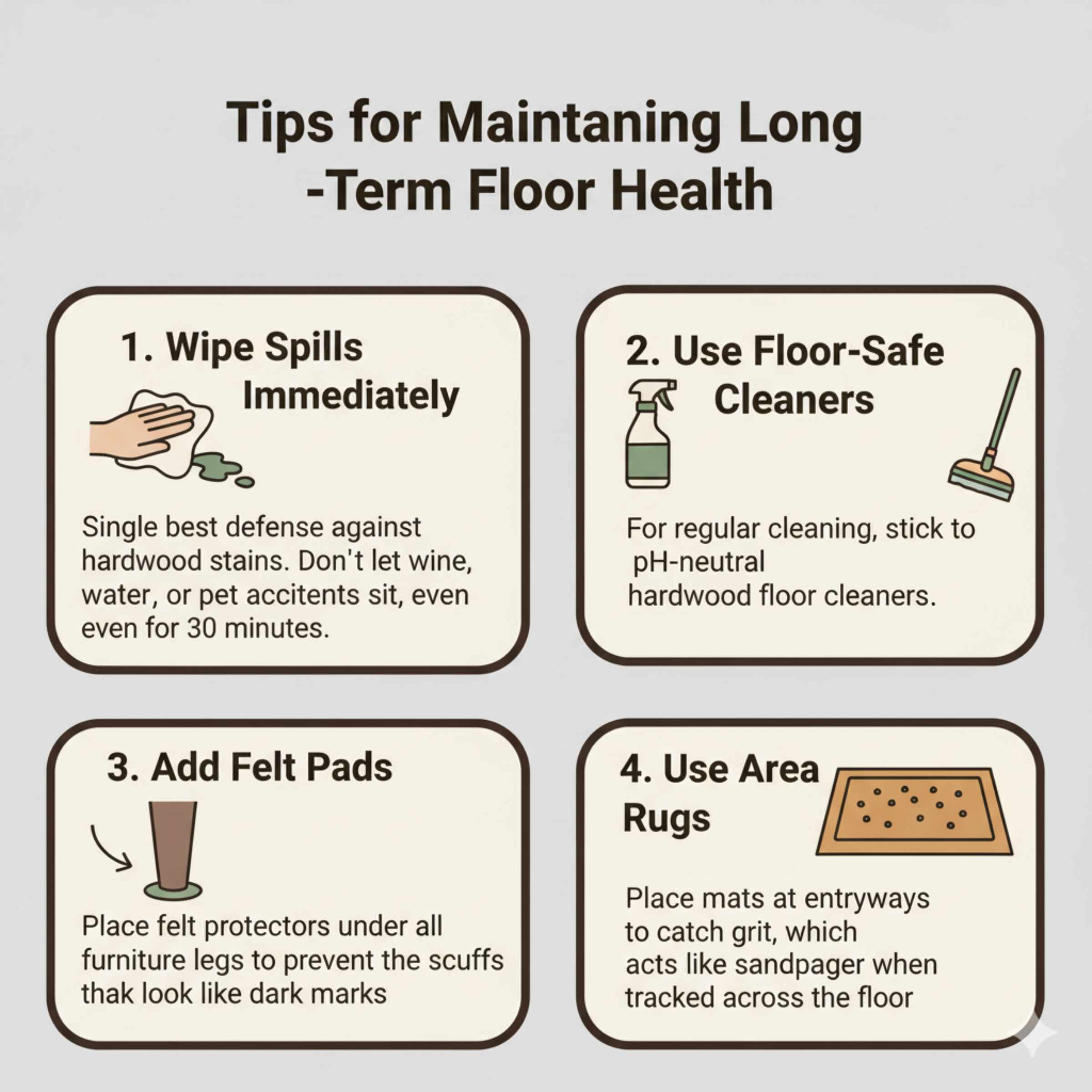 Tips for Maintaining Long-Term Floor Health