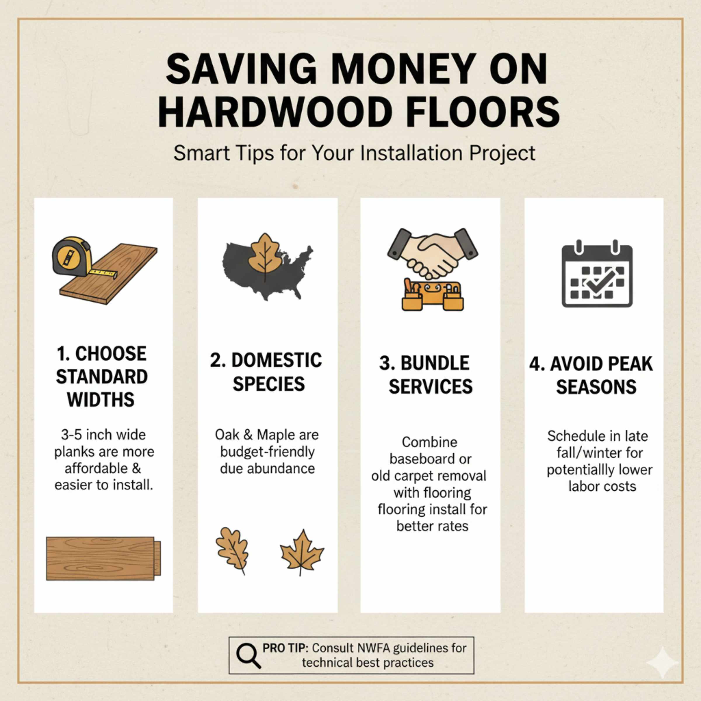 Tips for Saving Money on Your Hardwood Installation Project