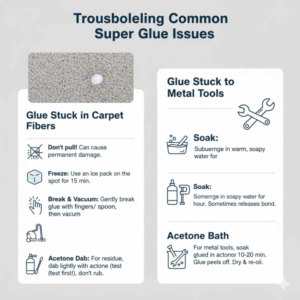 Troubleshooting Common Super Glue Issues