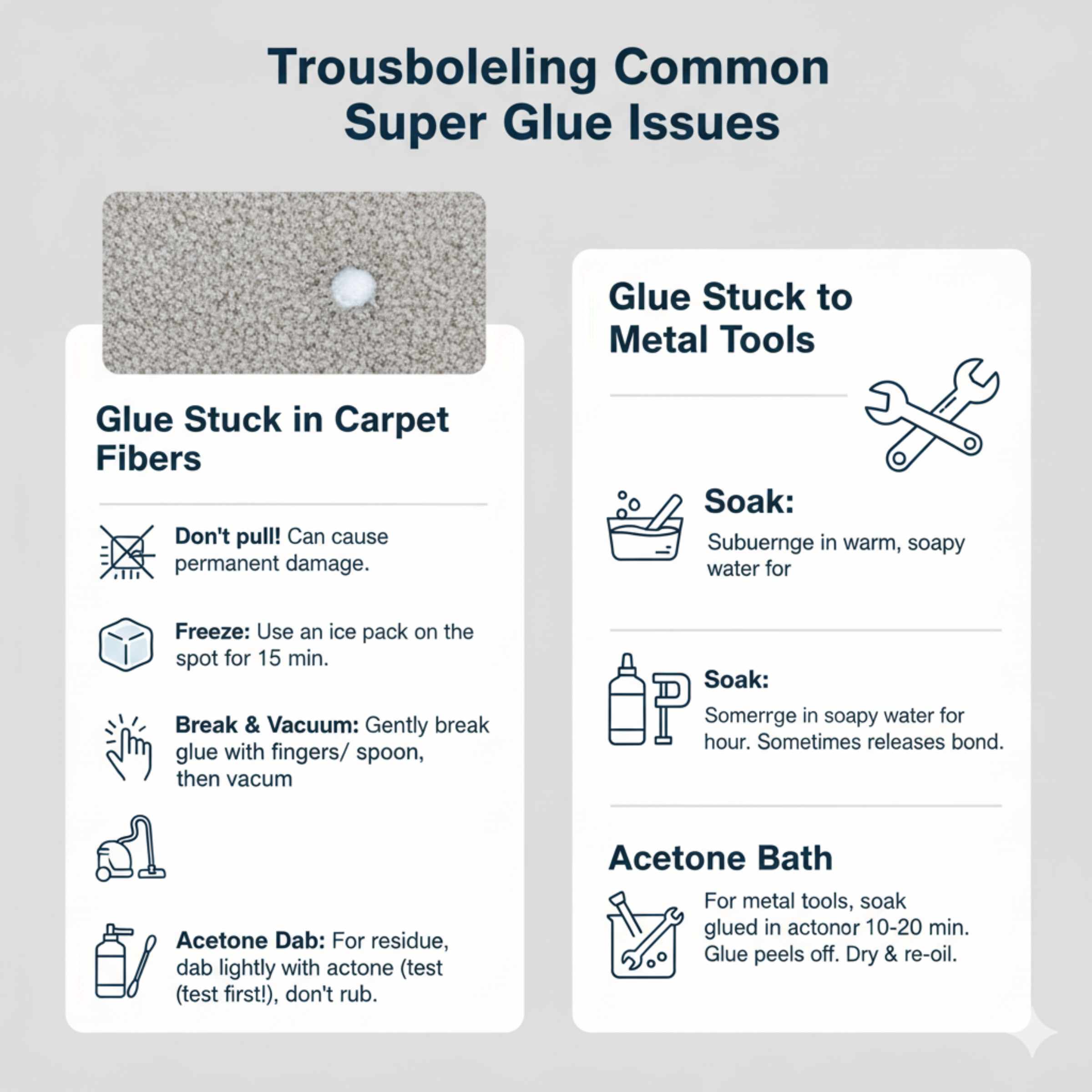 Troubleshooting Common Super Glue Issues
