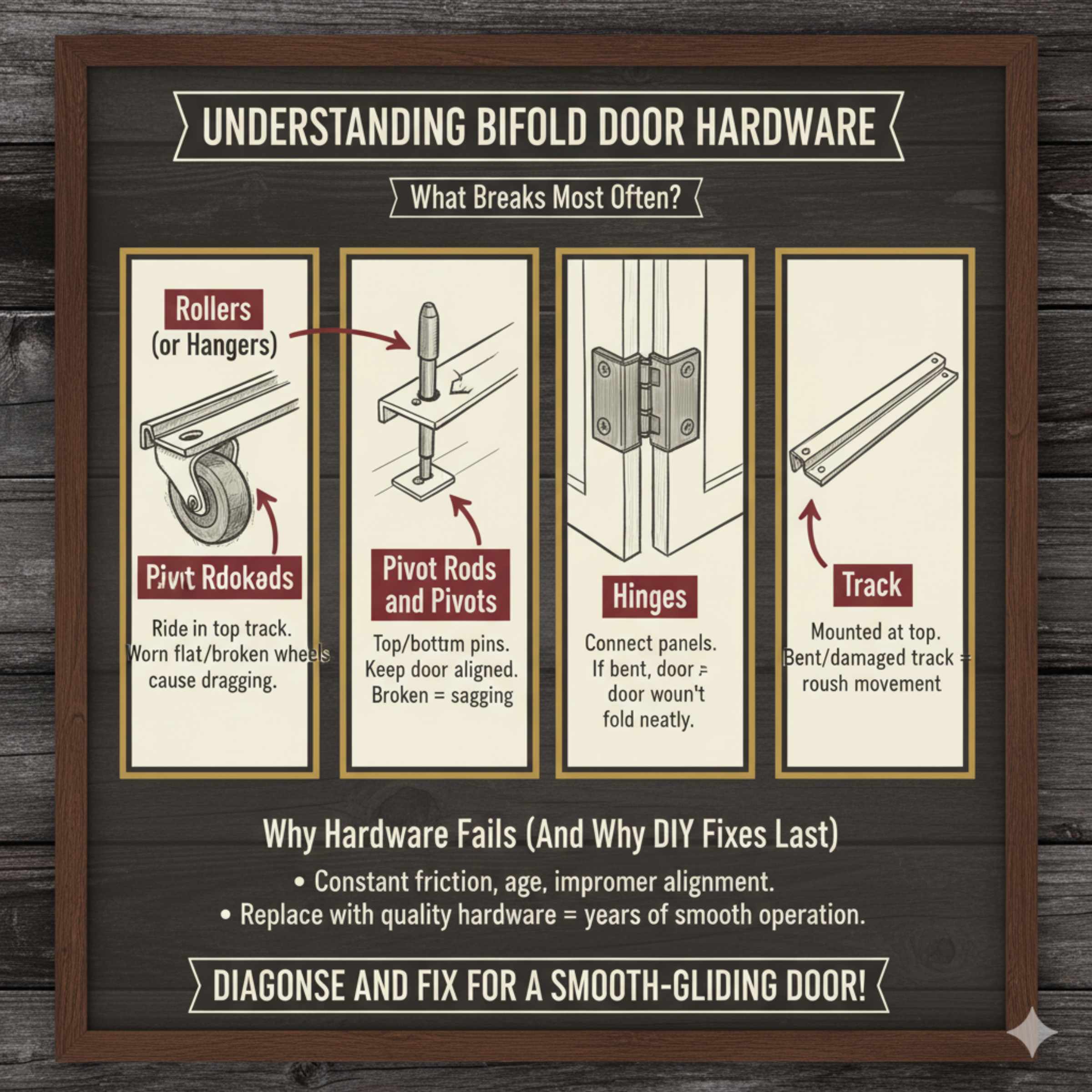 Understanding Bifold Door Hardware