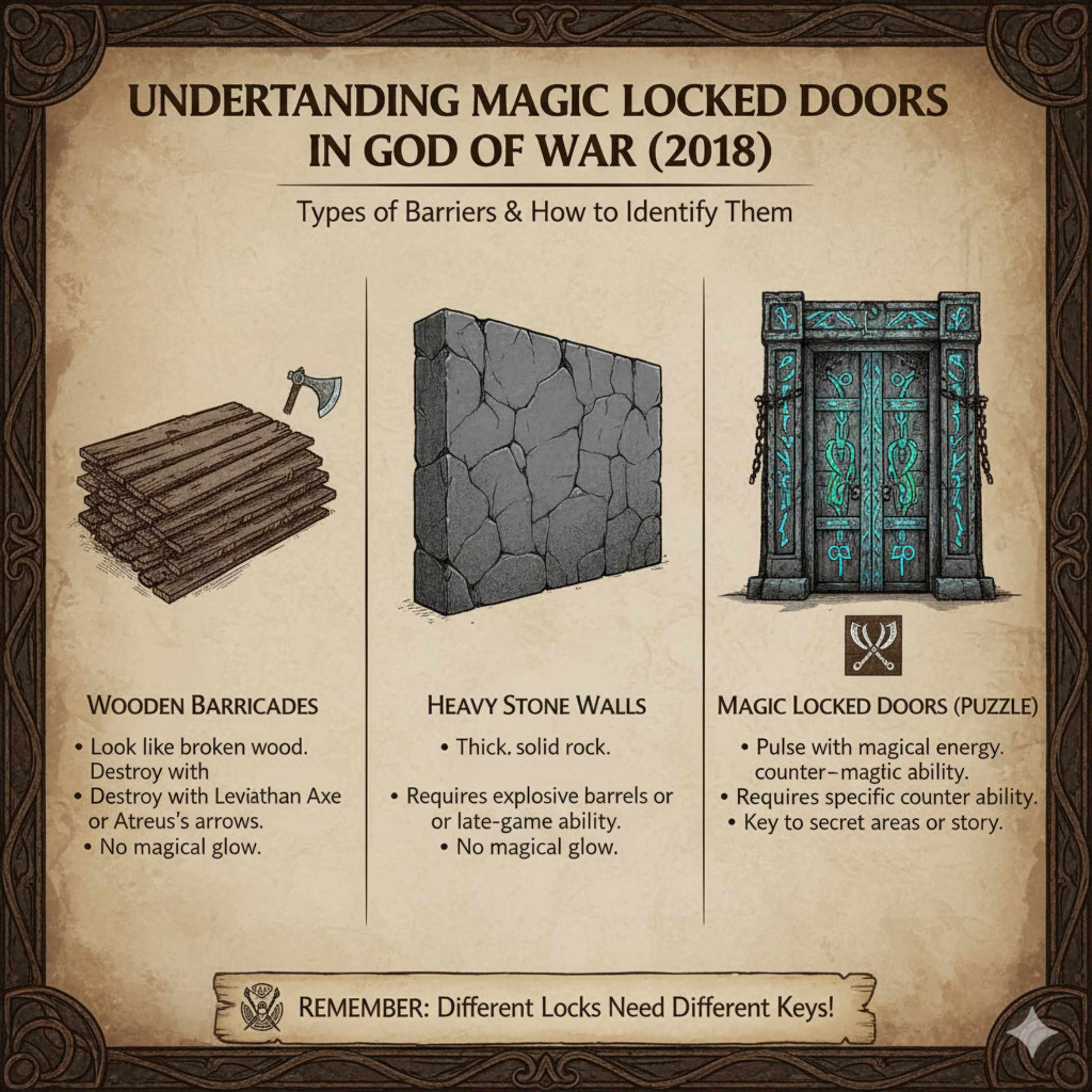 Understanding Magic Locked Doors in God of War (2018)