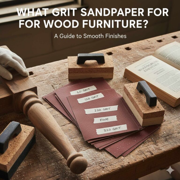 What Grit Sandpaper For Wood Furniture