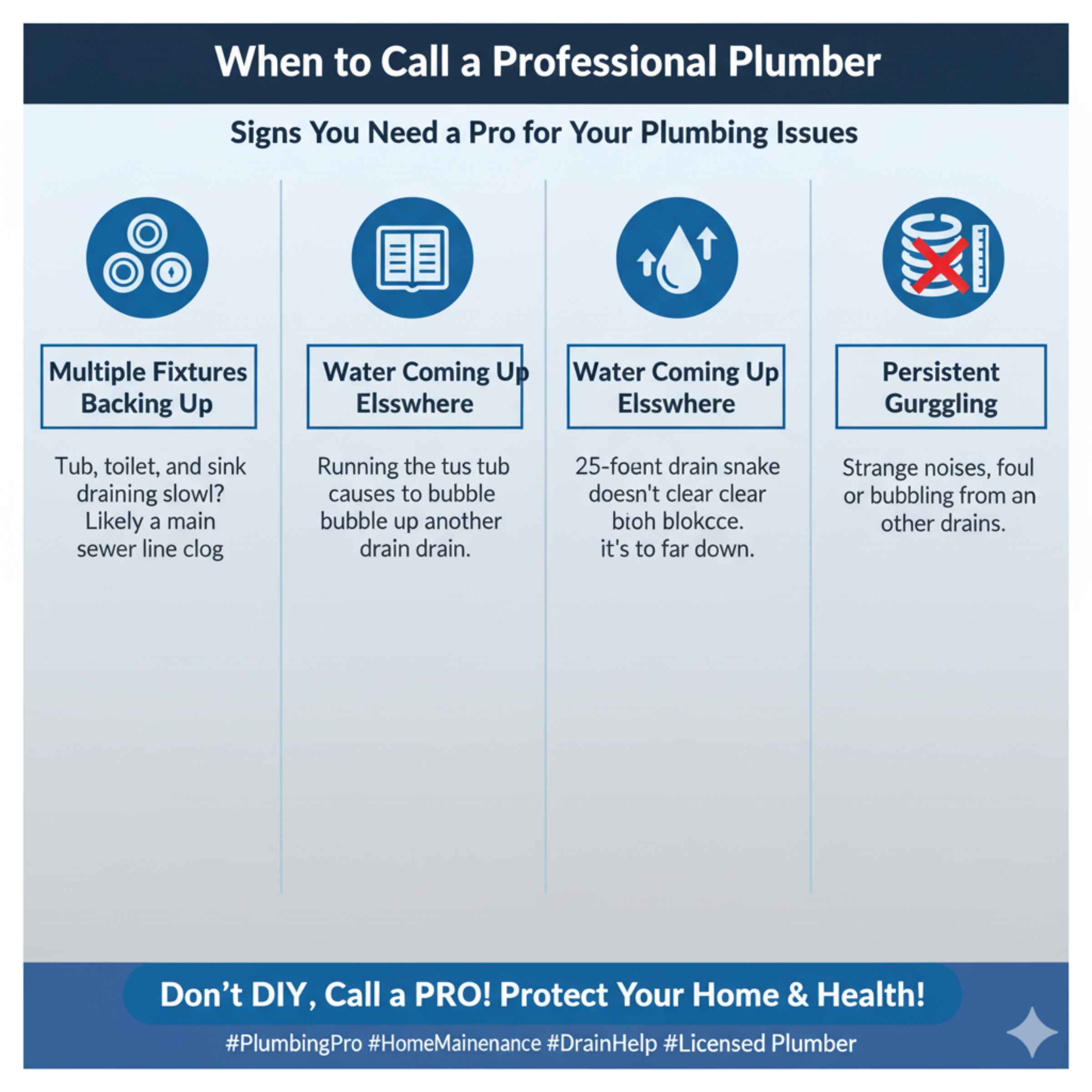 When to Call a Professional Plumber