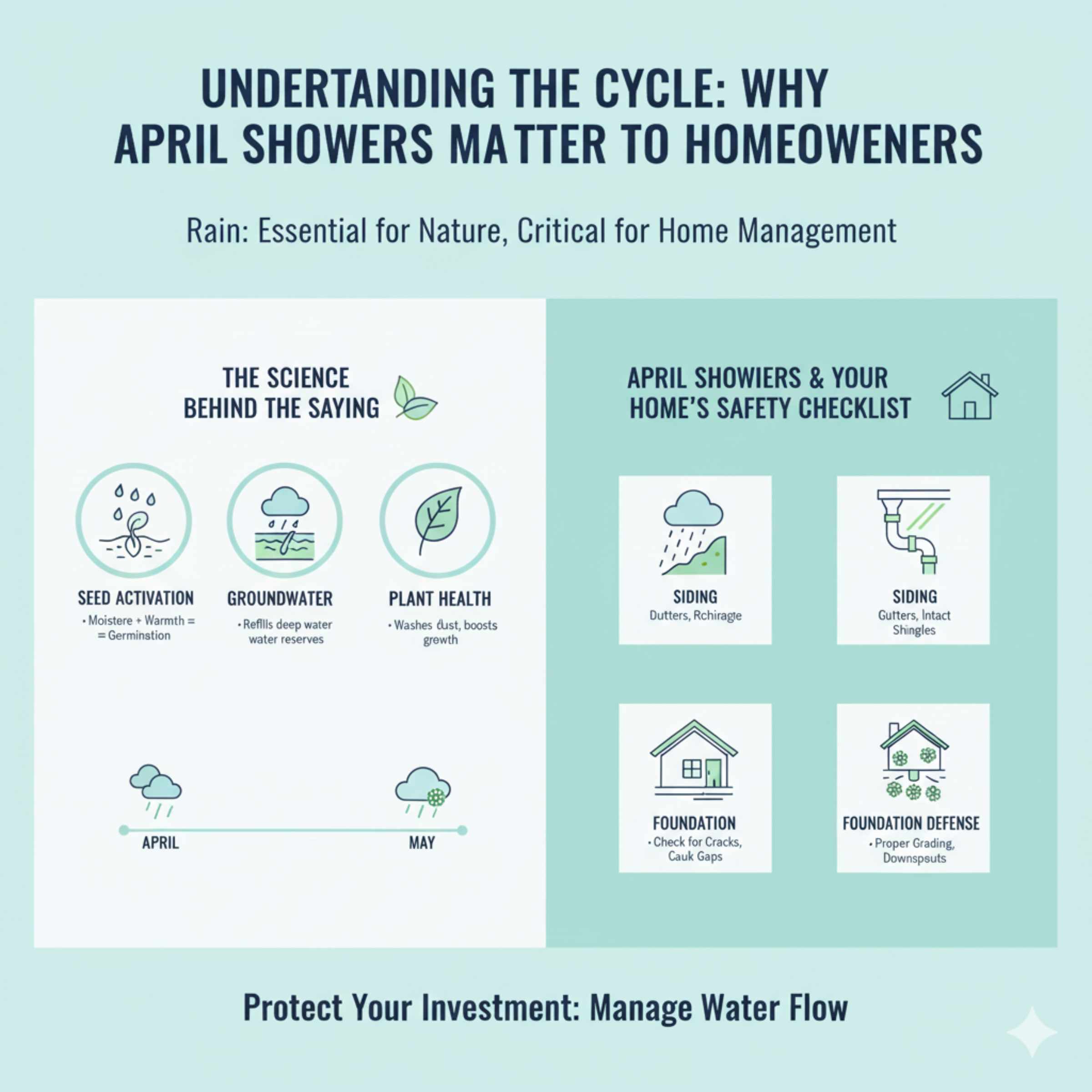 Why April Showers Matter to Homeowners