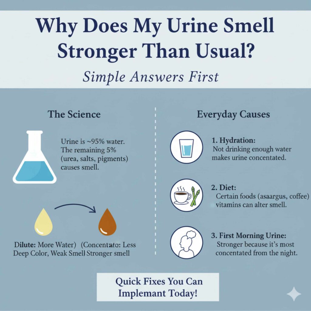 Why Does My Urine Smell Stronger Than Usual?