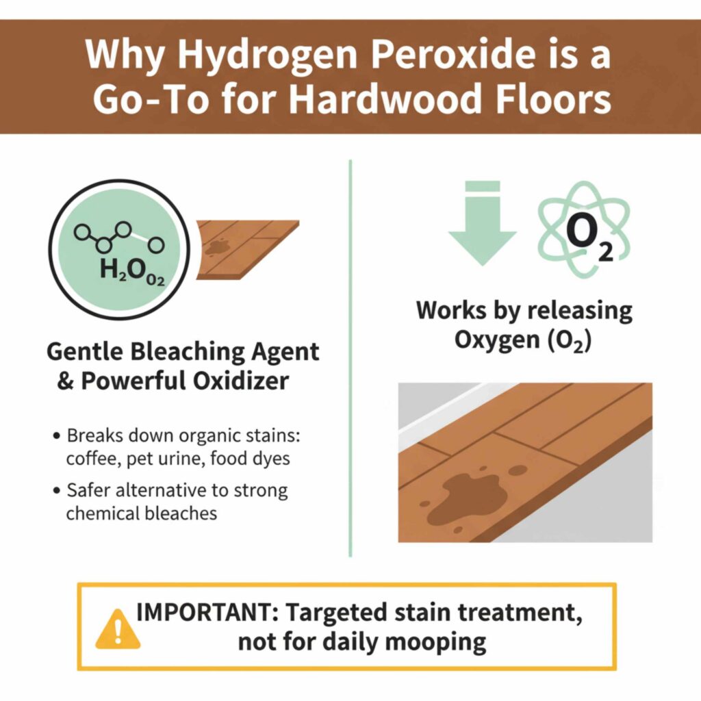 Why Hydrogen Peroxide is a Go-To for Hardwood Floors