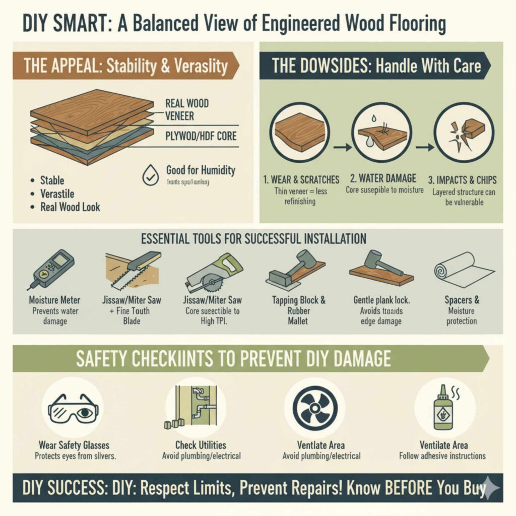 Why Understanding Engineered Wood Downsides Matters for DIY Success