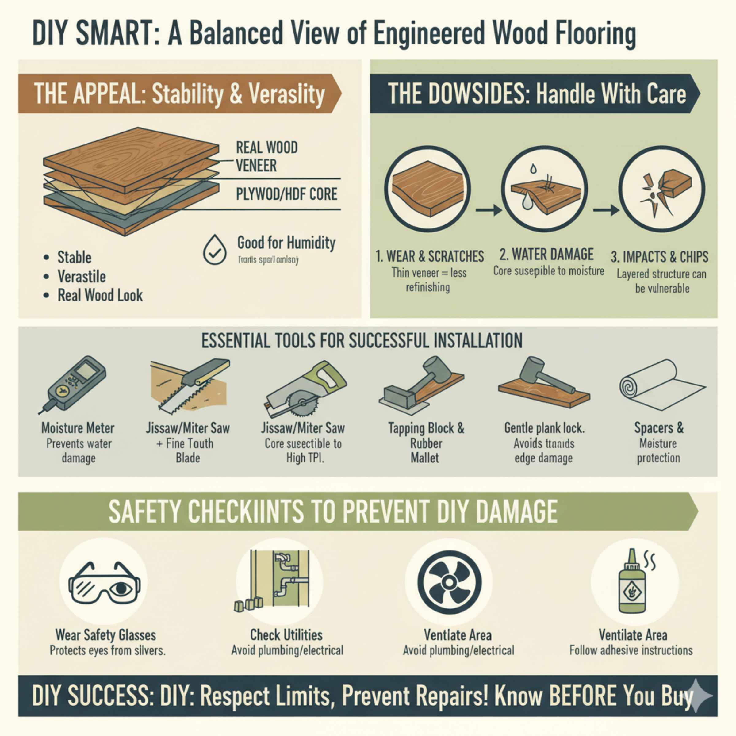 Why Understanding Engineered Wood Downsides Matters for DIY Success