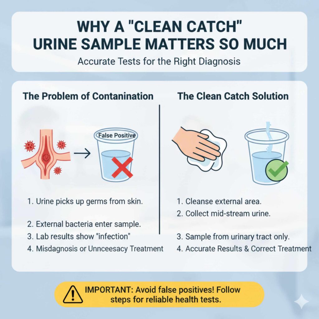 Why a "Clean Catch" Urine Sample Matters So Much