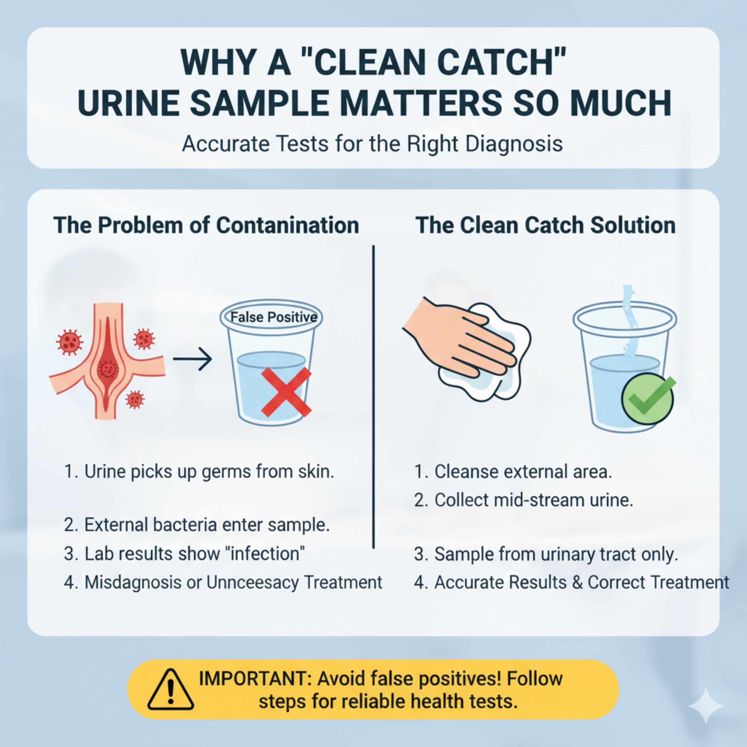 Why a "Clean Catch" Urine Sample Matters So Much