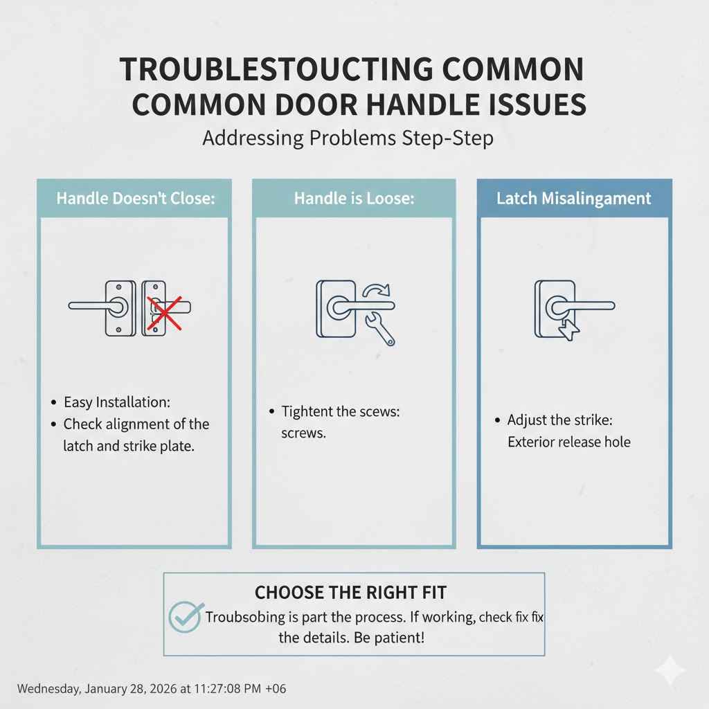 Installation Steps for Door Handles