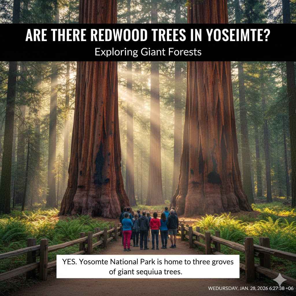 Are There Redwood Trees in Yosemite
