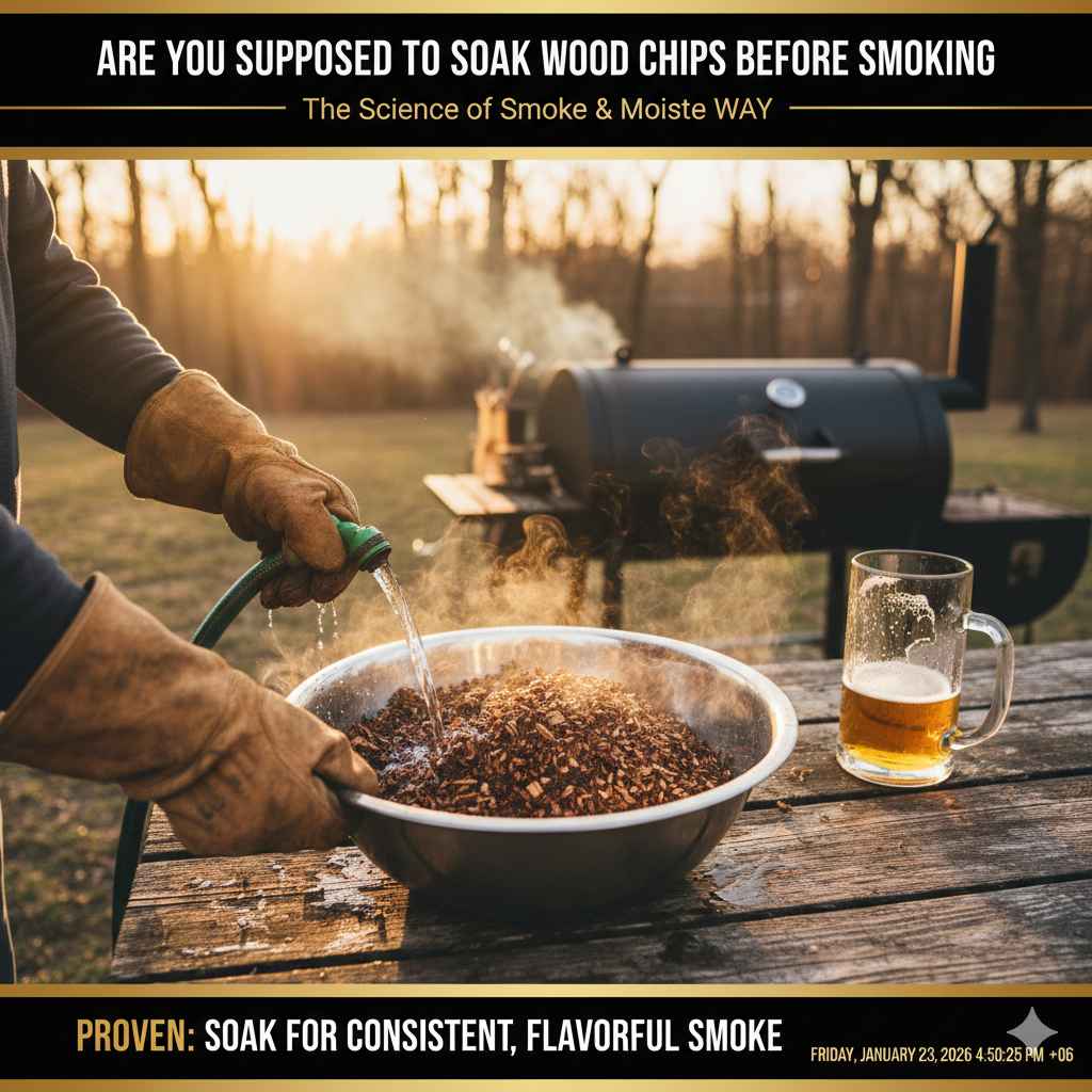 Are You Supposed To Soak Wood Chips Before Smoking Proven Way