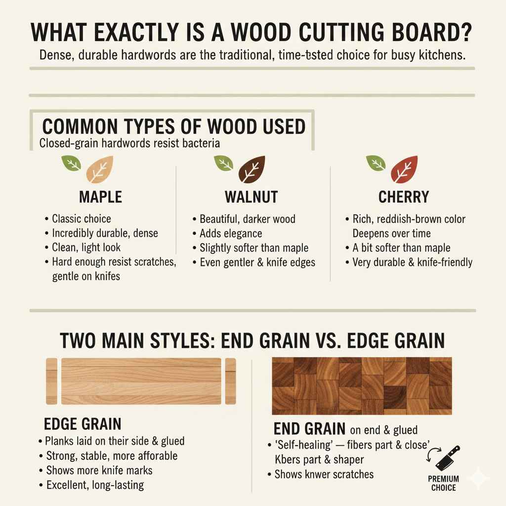What Exactly Is a Wood Cutting Board