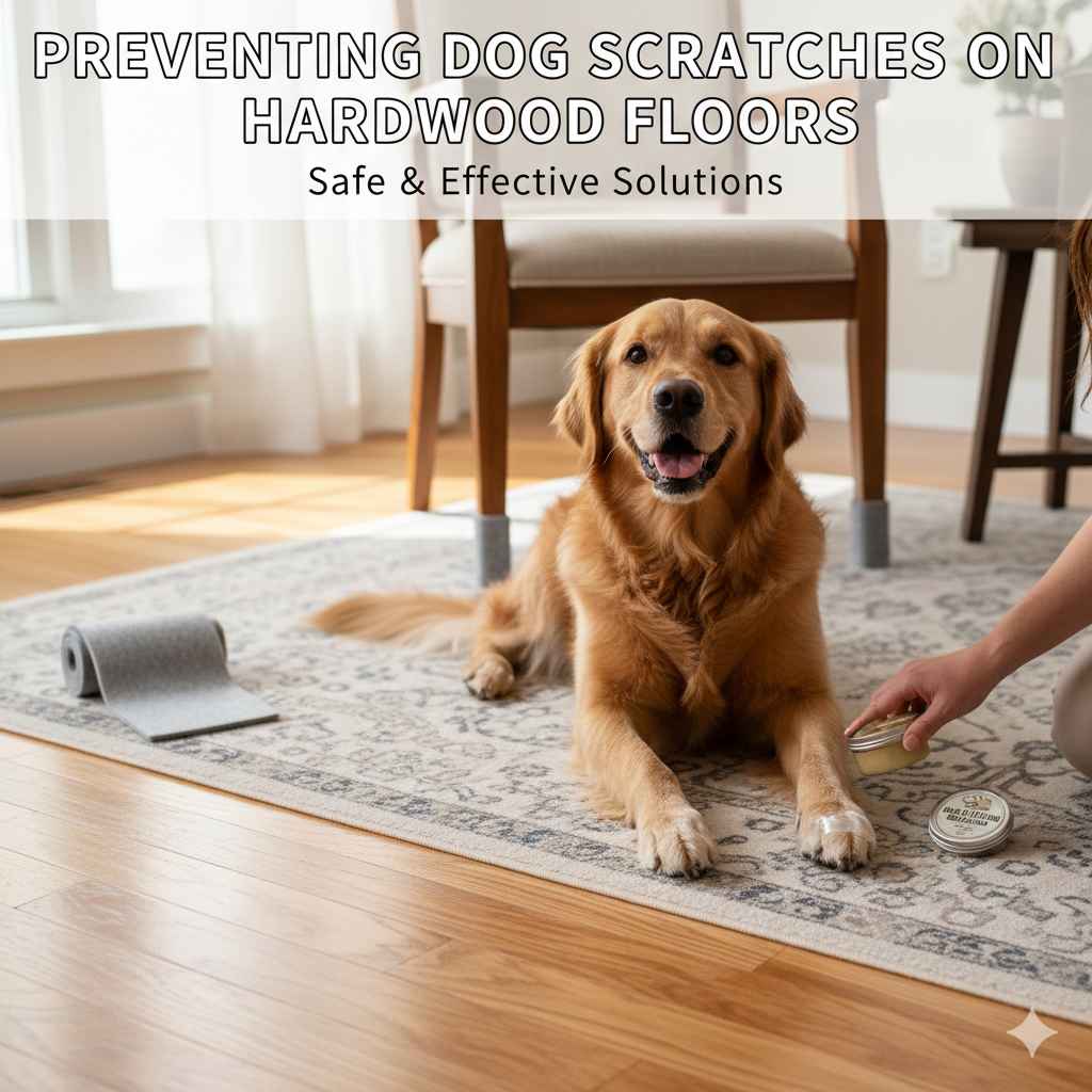 How to Prevent Dogs From Scratching Hardwood Floors