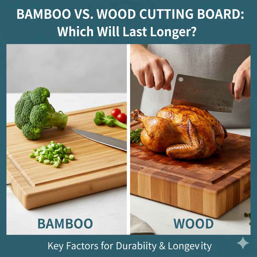 Bamboo vs Wood Cutting Board Which Will Last Longer