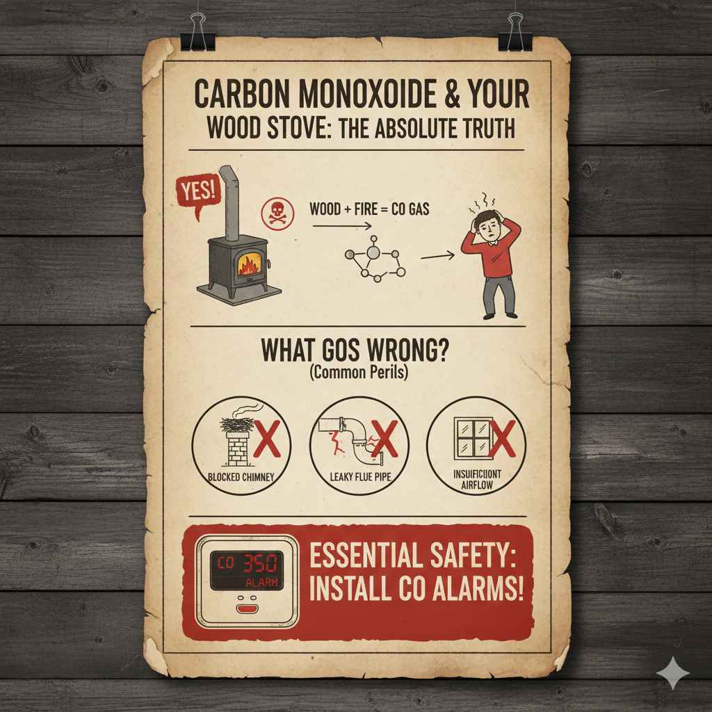 What is Carbon Monoxide and Why Do Wood Stoves Produce It?